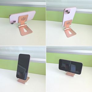 Aluminum Alloy Phone <b>Stand</b> Desktop Portable <b>Tablet</b> Holder 3.0mm Thick <b>For</b> Smartphones - Product Image 2