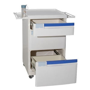 MT MEDICAL 医院家具 医用三抽屉床头柜 静音万向轮设计 医院病区储物柜 - Product Image 2