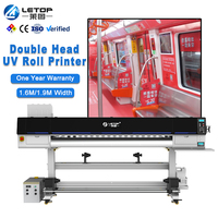 Impresora Digital de Gran Formato XP600 de 1.6M 1.9M de China, Impresora de Inyección de Tinta de Gran Formato, Impresora UV de Rollo a Rollo para Pancartas