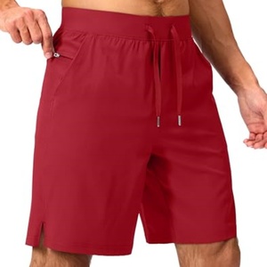 Custom Men's Lightweight Corduroy Casual Gym Shorts with Zipper Pockets Quick Dry Basketball Athletic Workout - Product Image 5