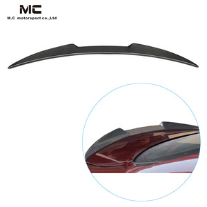 Xe phía sau thân cây <span class=keywords><strong>Spoiler</strong></span> cánh cho Alfa Romeo giulia thể thao ti Sedan 4D 2017 2020 đua phía sau <span class=keywords><strong>Spoiler</strong></span> khởi động cánh môi sợi carbon - Product Image 1