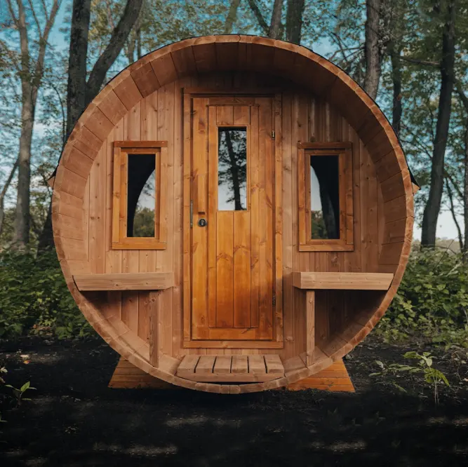 Cupola infrarossa all'aperto personalizzata di Sauna di 2-3 persone con Sauna infrarossa a spettro completo