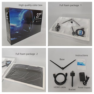 Nhà máy nóng bán 27 inch không biên giới màn hình 1080P 60Hz 75Hz PC hiển thị Full HD Máy tính để bàn máy tính màn hình LED cho văn phòng kinh doanh - Product Image 3