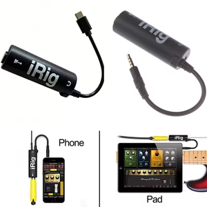 <span class=keywords><strong>Interface</strong></span> <span class=keywords><strong>audio</strong></span> pour guitare, dispositif d'effets sonores, câble convertisseur, composants électroniques pour une expérience de jeu de guitare améliorée – Vente directe usine - Product Image 3