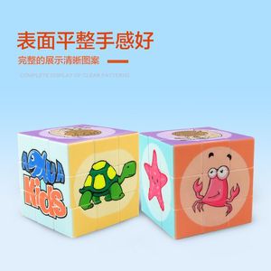 Cubo de Rubik 3x3 Personalizado con Impresión UV y Diseños de Animales para Niños, Juguete Antiestrés Unisex de 5 a 14 Años - Product Image 5