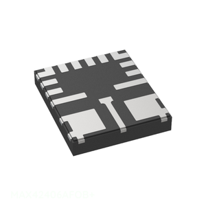 MAX42406AFOB+ CI REG BUCK ADJ 6A 17FC2QFN Gestion de l'alimentation (PMIC) 17 PowerWFQFN Composants électroniques Commande unique Original - Product Image 1