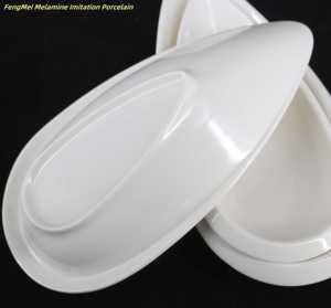 <span class=keywords><strong>Assiette</strong></span> à dîner en mélamine en forme de pelle, écologique, personnalisable, blanche, lavable au lave-vaisselle, non toxique, réutilisable pour une utilisation en <span class=keywords><strong>restaurant</strong></span> - Product Image 2