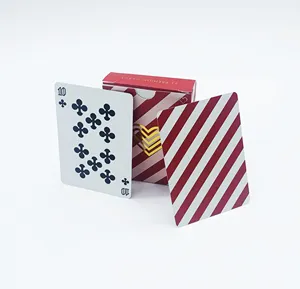 전문 카지노 포커 카드 놀이 재활용 종이 놀이 카드 싱글 데크 제조 업체 중국