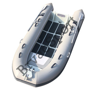 Bateau gonflable de nervure de coque en aluminium de la grande vitesse 13ft 390 PVC /Hypalon - Product Image 1