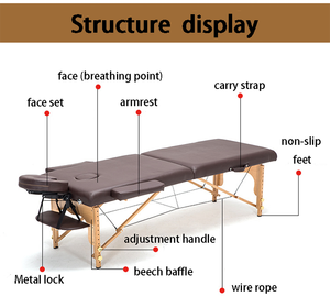 Productos en Tendencia Novedades <span class=keywords><strong>2026</strong></span> Cama y Mesa de Masaje Adecuada para Salones de Belleza Tiendas de Masajes y Peluquerías - Product Image 2