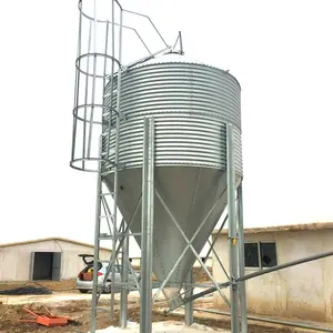 Silo de grano de granja de acero de China, silo de grano de 20 toneladas a la venta