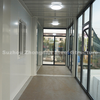 Duplex personnalisé multi-taille 1, 2, 3 chambres, maisons préfabriquées, maisons préfabriquées pour salle de réunion et entrepôt, clé en main