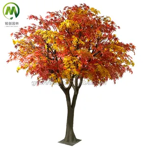 Customized Artificial Maple Tree Large Artificial Tree Japanese Maple Tree For Home Garden Hotel Supplies Decoration