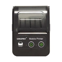 Printer seluler USB Bluetooth portabel Mini 58mm, Printer penerimaan termal genggam nirkabel kecil, Printer Mobile USB gigi biru