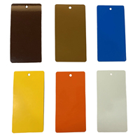 Revêtement en poudre époxy polyester couleur RAL haute brillance pour la décoration de meubles et de bateaux par application par pulvérisation