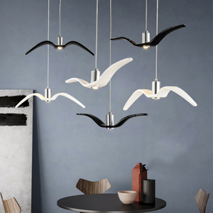 Nordique Mouette <span class=keywords><strong>Design</strong></span> Lustres Led Pour La Barre/<span class=keywords><strong>Cuisine</strong></span> Oiseaux Lustre Plafond Acrylique Lustre <span class=keywords><strong>Suspension</strong></span> <span class=keywords><strong>Luminaire</strong></span> <span class=keywords><strong>Luminaire</strong></span> - Product Image 6