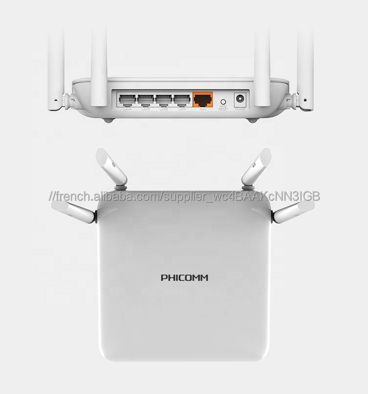En Stock Utilisé Openwrt Routeur 1200Mbps Phicomm K2 Routeurs Sans Fil Anglais 2.4 &amp; 5G Routeur