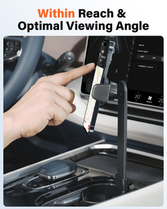 Новый регулируемый держатель для мобильного телефона с логотипом на заказ, 2025 регулируемый держатель для мобильного телефона с возможностью поворота на 360 ° для автомобиля - Product Image 4