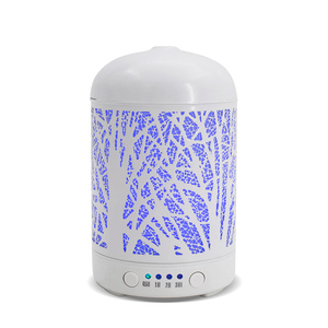 Diffuseur et humidificateur d'arôme ultrasonique en maille de fer colorée d'art en gros - Product Image 6