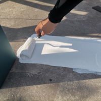 Revêtement imperméable polyacrylique haute performance pour toitures en béton, murs extérieurs, sous-sols, carreaux - Écologique et haute résistance