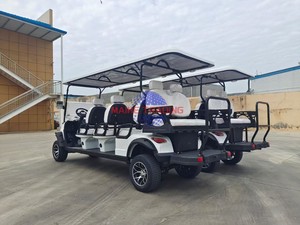 Carrito de Golf Eléctrico con Luces LED Táctiles - Diseño de Alta Tecnología, Batería de Litio, 3-4 Asientos, Elegante para Resorts de Lujo - Product Image 3
