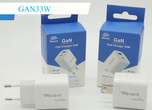 GaN Tech 33W USB C <span class=keywords><strong>Chargeur</strong></span> pour <span class=keywords><strong>iPhone</strong></span> <span class=keywords><strong>12</strong></span> 13 Pro Max PPS USB-C Fast Charger Block pour iPad Pro Galaxy S21/S20/S10, Note 20 - Product Image 2