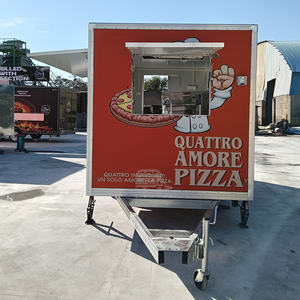 Food Trailer Manufacturer Mobile Kitchen Fast Food Truck Outdoor Coffee Bar <b>Barbecue</b> Hot Dog Burger Food Trailer - Product Image 3