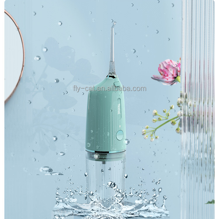 Water Flosser [Mini Cordless Portable] Oral Irrigator Water Teeth Cleaner Pick, Telescopic Water Tank, 3 Modes & IPX7 Waterproof