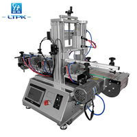 Machine de capsulage automatique de bouteilles de table LTPK-CM120, pour produits de table, avec pompe à lotion à pulvérisation à déclenchement, bouchon en plastique