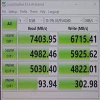 قرص صلب Phison E27T Ps5027-e27t PCIe Gen 4x4 NVMe 2.0 M.2 2280 بسرعة قراءة وكتابة تصل إلى 7400-6700 ميجابايت/ثانية، سعات 512 جيجابايت و1 تيرابايت و2 تيرابايت لأجهزة الكمبيوتر عالية الأداء