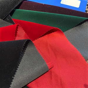 Tissu en velours floqué tricoté 100% polyester imperméable pour doublure de boîte d'emballage, rembourrage et artisanat - Product Image 5