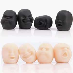 Juguete Blando de Cara Humana para Niños, Juguetes Sensoriales Suaves, Juegos de Entretenimiento para Niños, Regalos - Product Image 1