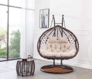 Rotin tissé meubles maison mode panier suspendu <span class=keywords><strong>style</strong></span> moderne tissé rotin suspendu <span class=keywords><strong>chaise</strong></span> berceau balançoire extérieure - Product Image 1