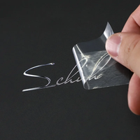 Étiquettes en lettres métalliques personnalisées, fines, électroformées, or nickel, logo 3D, transfert, décalcomanies en relief, autocollants métalliques avec adhésif