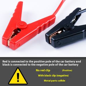 Clip d'alimentation multifonctionnel 200A pour démarrage d'urgence de voiture Type-C Qc3.0 Fil d'<span class=keywords><strong>allumage</strong></span> Clip intelligent avec harnais de protection - Product Image 3