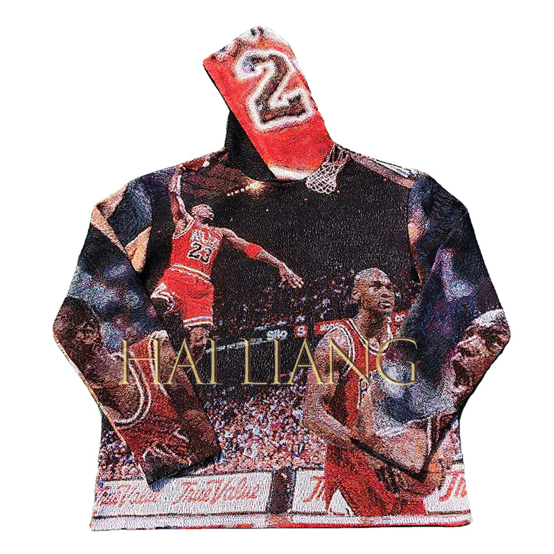 Sweat à capuche rouge