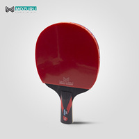 MOZURU Raquette de ping-pong 6 étoiles Pro Carbon Performance Level avec technologie carbone