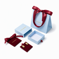 Boîte à bague de fiançailles, boîte à alliances, finition douce au toucher, fermeture magnétique, emballage en velours pour demande en mariage