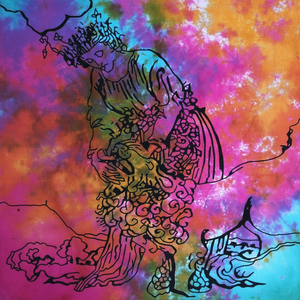 Petite affiche tenture murale tapisserie multicolore imprimé coton Tarot propagation soleil lune nappe décor à la maison par les expéditeurs indiens - Product Image 1