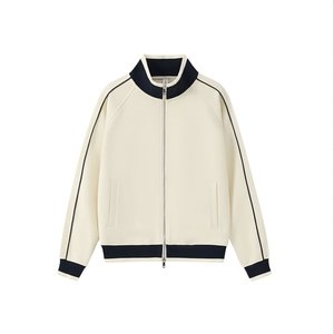 Produttori di abbigliamento personalizzato 380G collo stanup <span class=keywords><strong>uomo</strong></span> doppia cerniera felpa autunno e inverno coppia Cardigan Casual giacca - Product Image 6