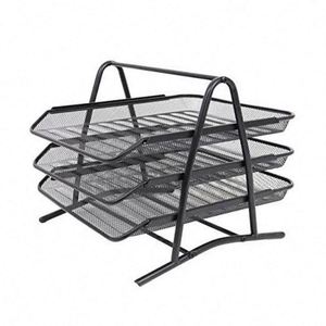 Best Price Top Quality Multifunctional Office <b>Organizer</b> Set 5 Pieces Office Set Metal Desktop <b>File</b> Holder - Product Image 2