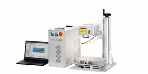 Proveedor chino portátil Mini 30W 50W máquina de marcado láser de fibra dividida de escritorio 50W - Product Image 2