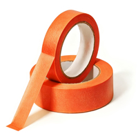 Adhésif acrylique orange résistant aux hautes températures, aux UV et écologique, à forte adhérence, pour peintre automobile - Avertissement