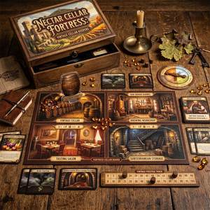 F Educational Tabletop Quest Game for Screen-free Learning ISO 9001 Quality Water Resistant Soft-touch Finish 310gsm Core Rigid - Product Image 1