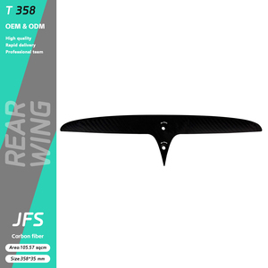 สปอยเลอร์หลังคาร์บอนไฟเบอร์ JFS รุ่น T362 สีดำ ขนาด 151.81 ตร.ซม. ชุดไฮโดรฟอยล์ SUP แบบออลราวด์ น้ำหนักเบา สำหรับเล่นเซิร์ฟในทะเลสาบ T460V1 T360 T460  ลดราคาพิเศษ - Product Image 1