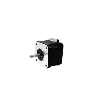 มอเตอร์สเต็ปเปอร์ไฮบริด <span class=keywords><strong>Nema</strong></span> <span class=keywords><strong>17</strong></span> 12V 42BYGH แบบกำหนดเองสำหรับขายส่ง ความสูง 34 มม. แรงบิดสูง สำหรับเครื่องพิมพ์ 3 มิติ และ CNC - Product Image 1