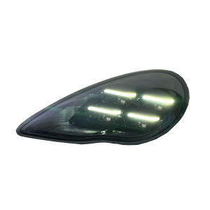 SJC ชุดไฟหน้า LED อัตโนมัติสำหรับ <span class=keywords><strong>Porsche</strong></span> <span class=keywords><strong>Panamera</strong></span> 970.1 2010-2013อัพเกรดเป็นไฟหน้า LED สไตล์2025ใหม่สีเหลืองและสีขาว DRL - Product Image 3