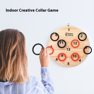 Initiation Children Early Education Parent-child Throwing Competition Wooden Wall <b>Ring</b> Cheap Toys for Kids Toddler Boys & Girls - Product Image 2