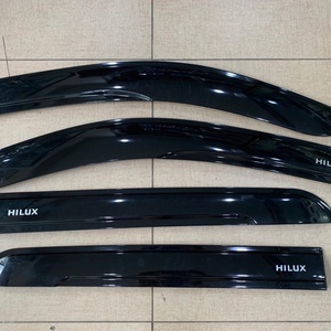 อุปกรณ์ตกแต่งภายนอกรถยนต์ ชุดบังฝนหน้าต่าง ช่องระบายอากาศ บังแดด สำหรับ Hilux Revo - Product Image 2