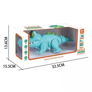 Juguete Eléctrico de <span class=keywords><strong>Cocodrilo</strong></span> Bailarín y Cantante, Animales de Juguete que Funcionan con Pilas - Product Image 3